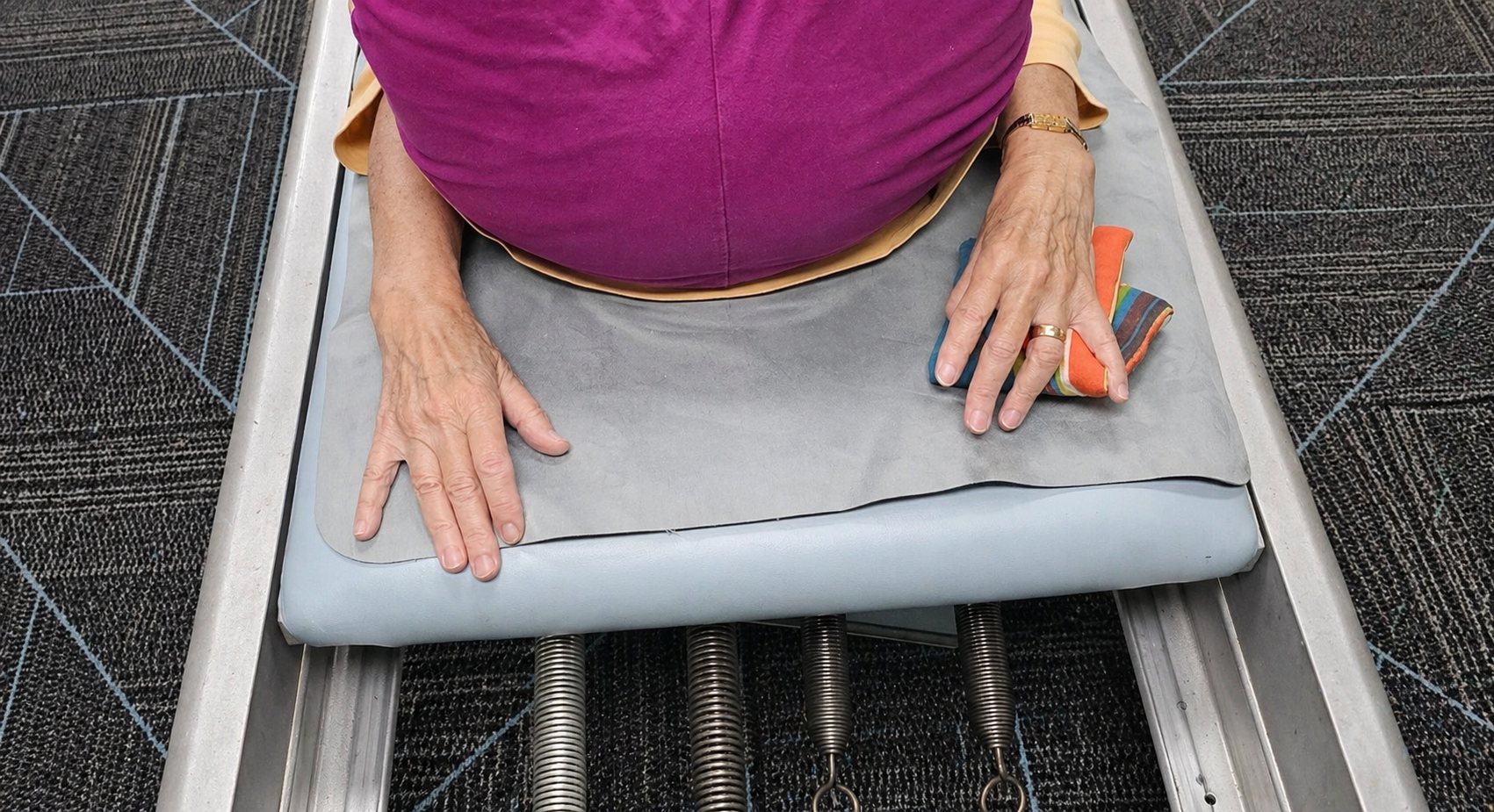 Hands-on classical Pilates instruction