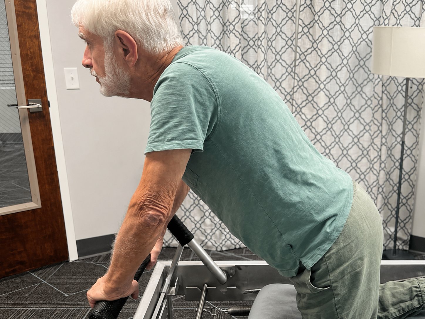 One-on-one classical Pilates session
